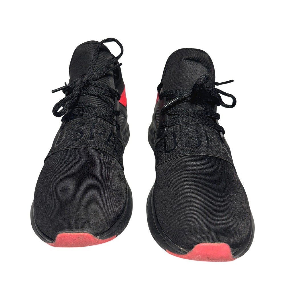 U.S.‎ Polo Assn Blink-L Sneakers Womens 8.5 Black Pink Athletic Running Shoes